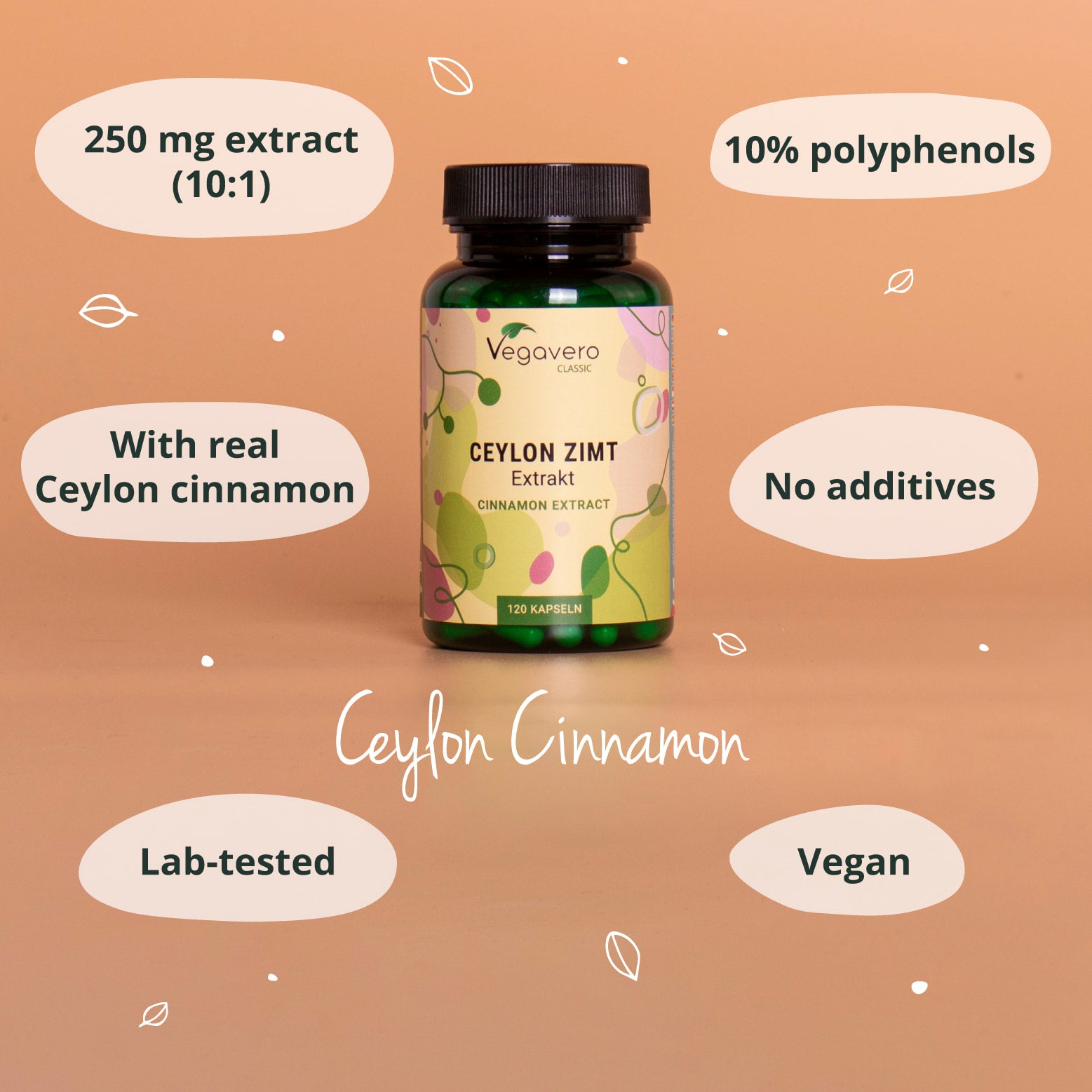 Ceylon Cinnamon Extract Capsules