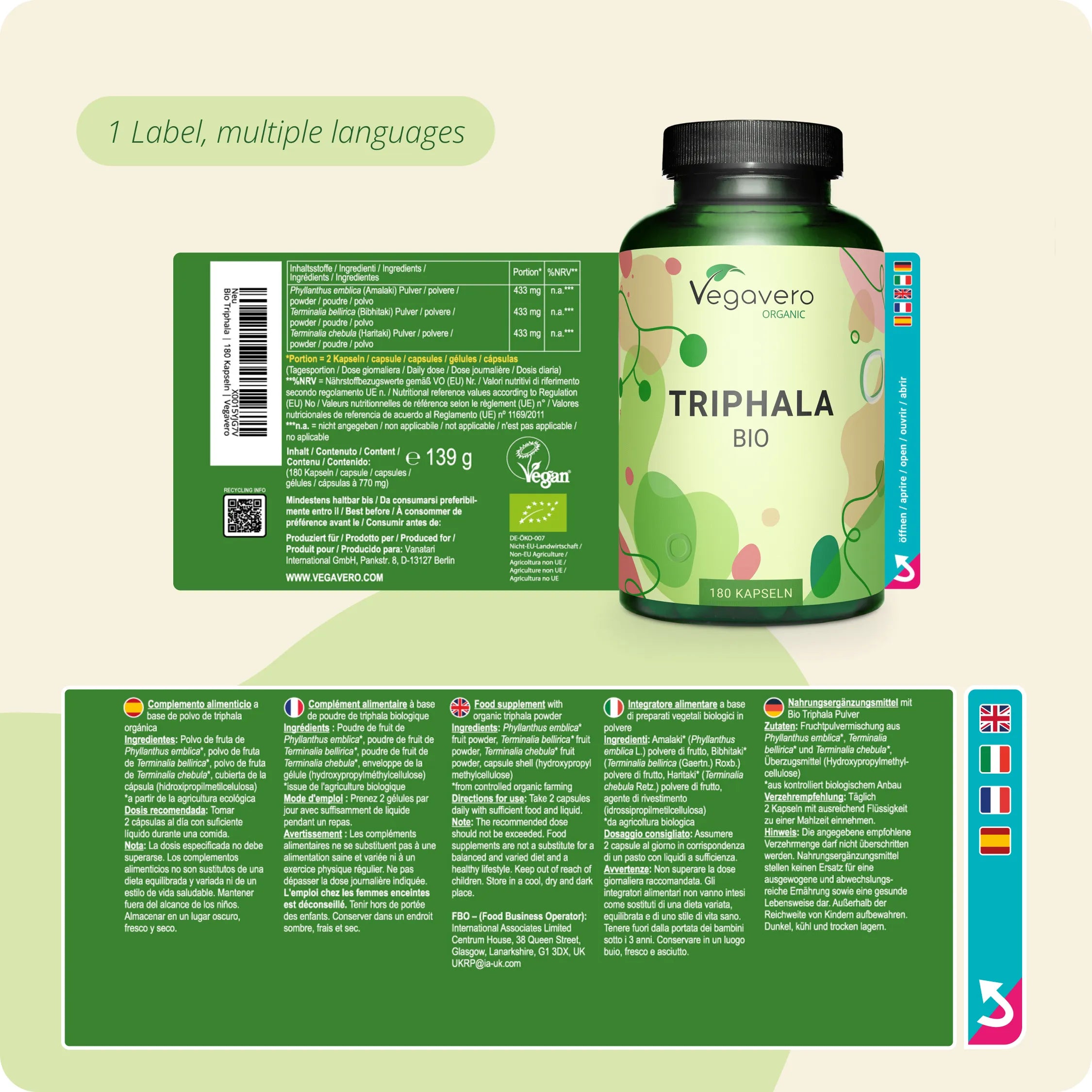 Triphala Capsules Organic
