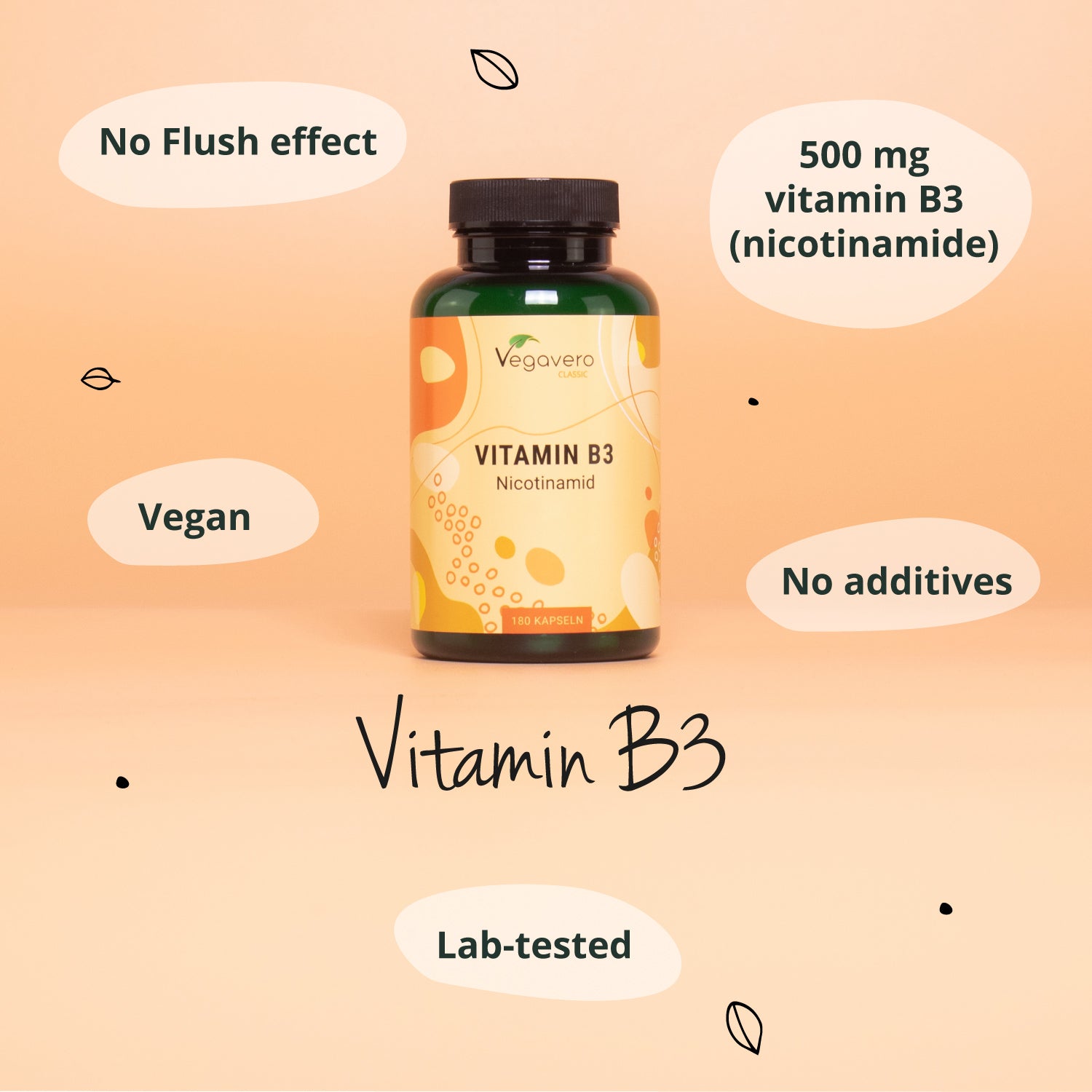 Vitamin B3 (Nicotinamid) Kapseln