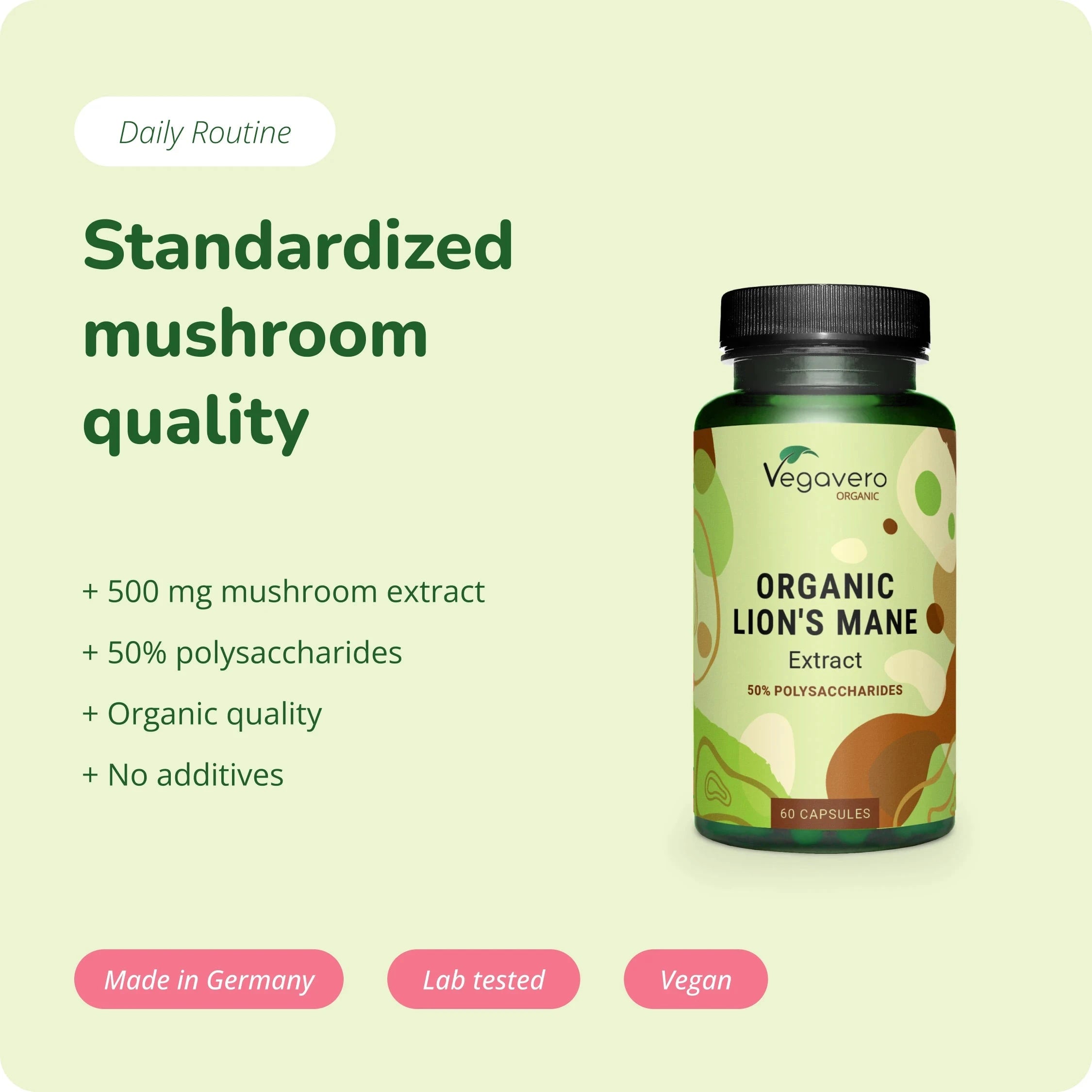 Lion's Mane Capsules Organic