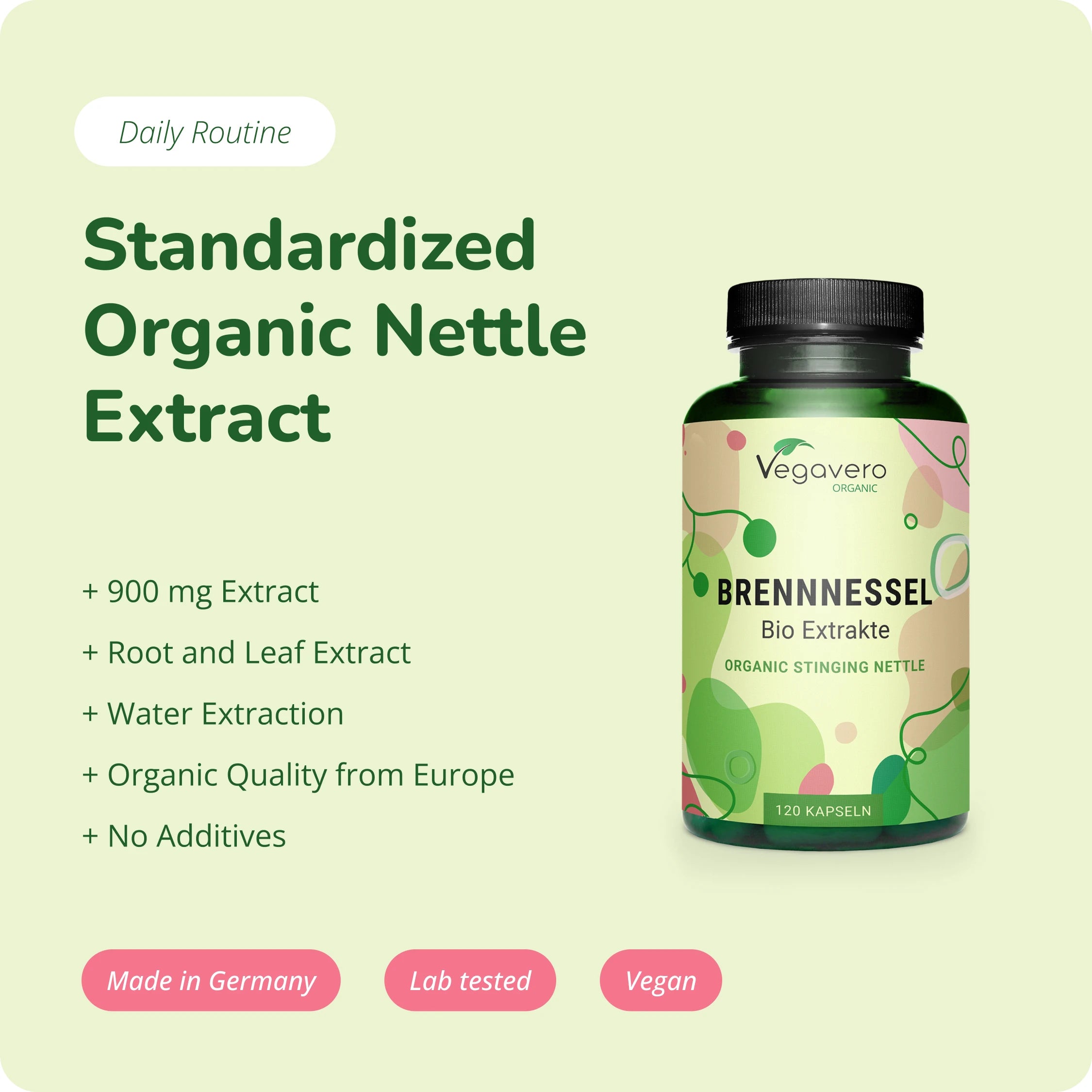 Stinging Nettle Capsules Organic