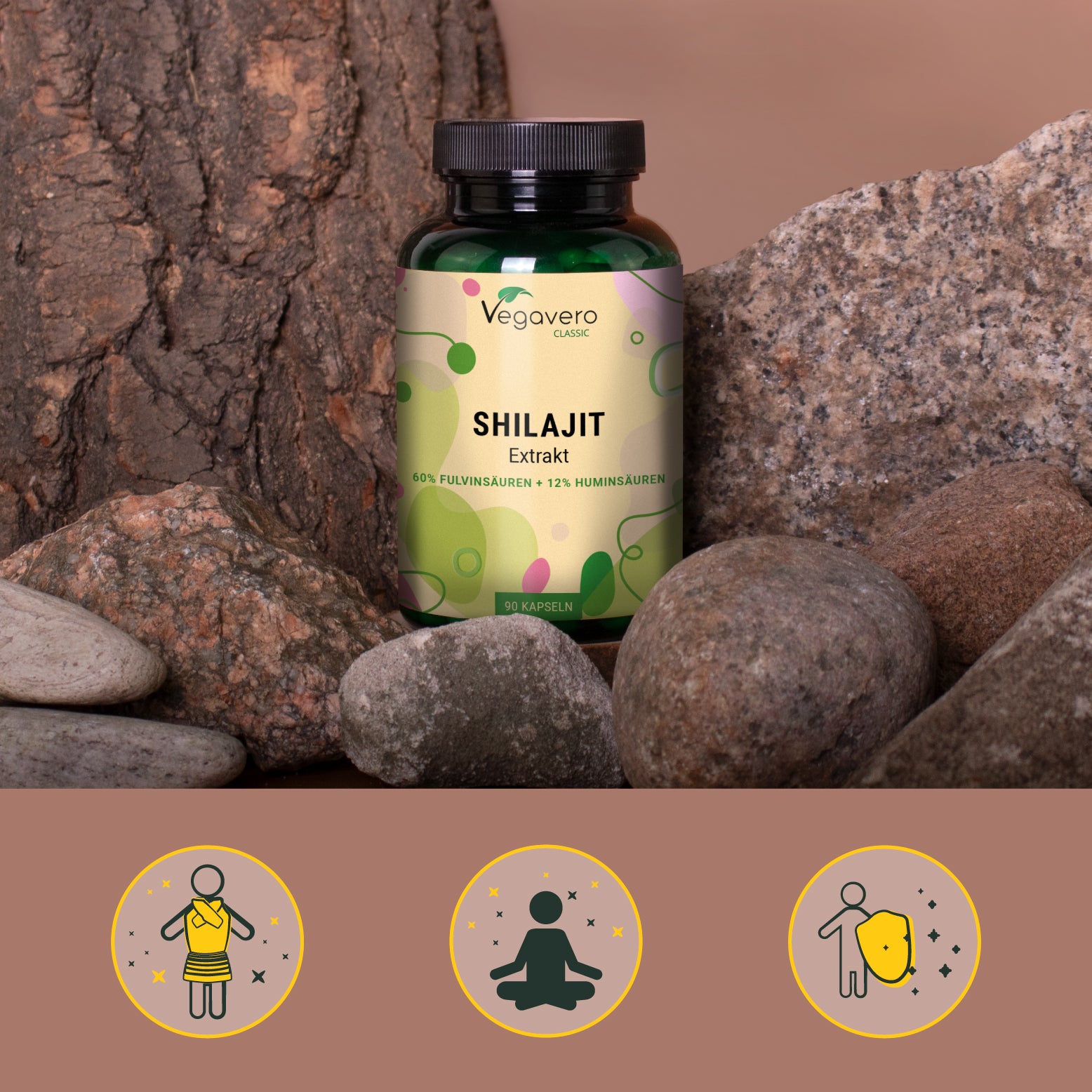 Shilajit Extrakt Kapseln