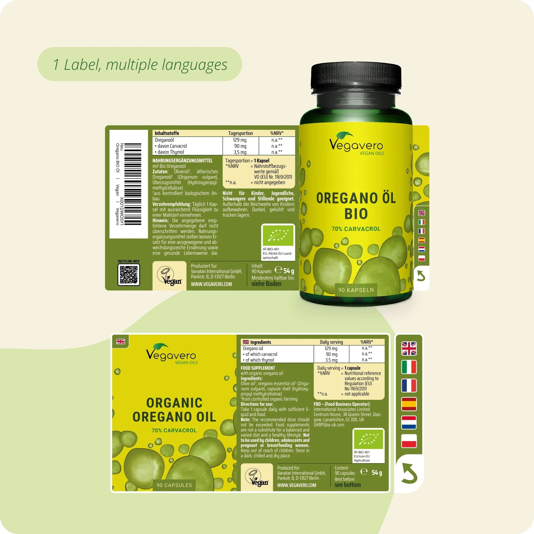 Oregano Öl Kapseln Bio