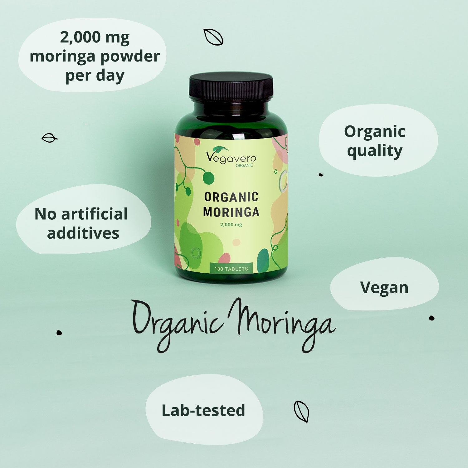 Moringa Oleifera Tabletten Bio