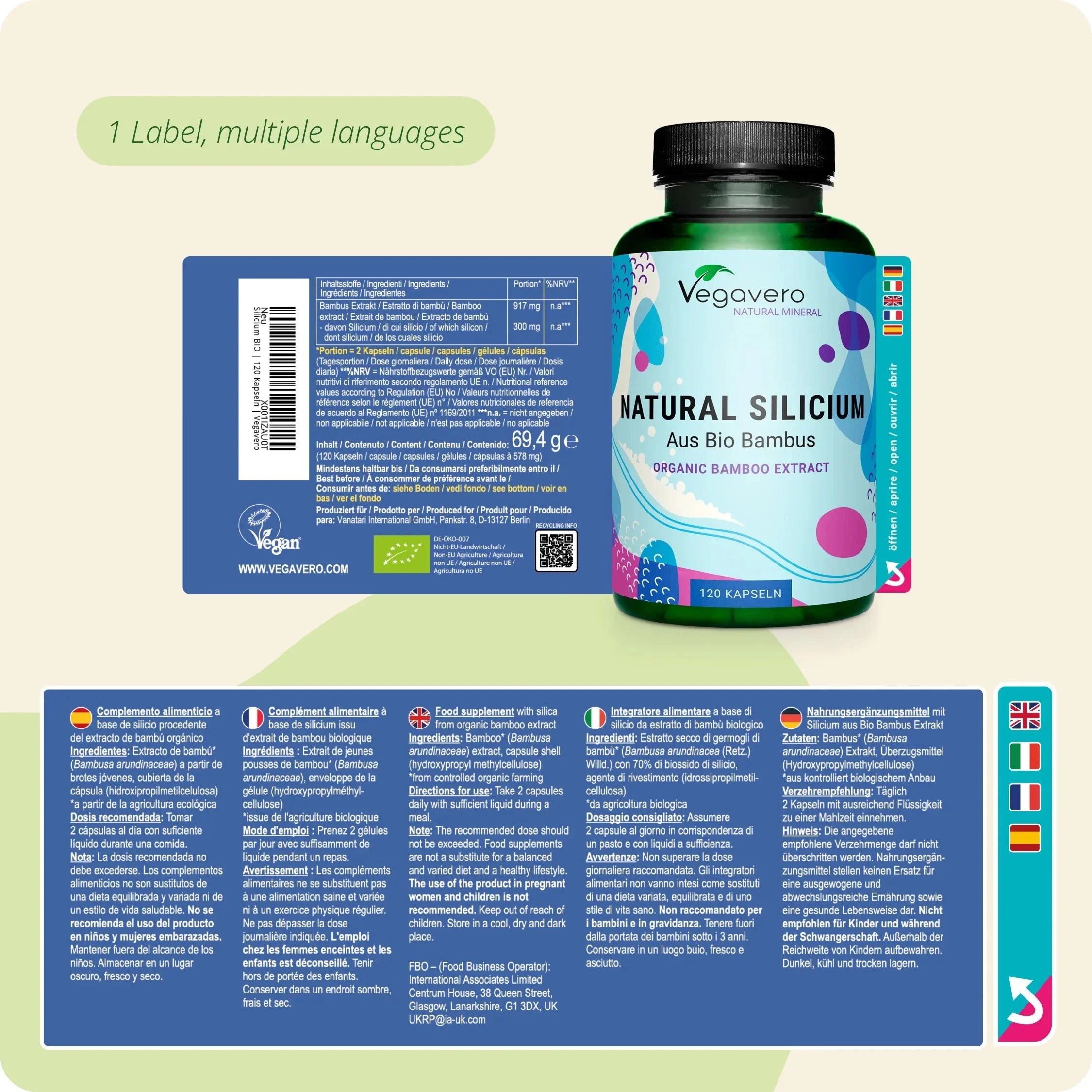 Silicio Naturale Capsule Bio
