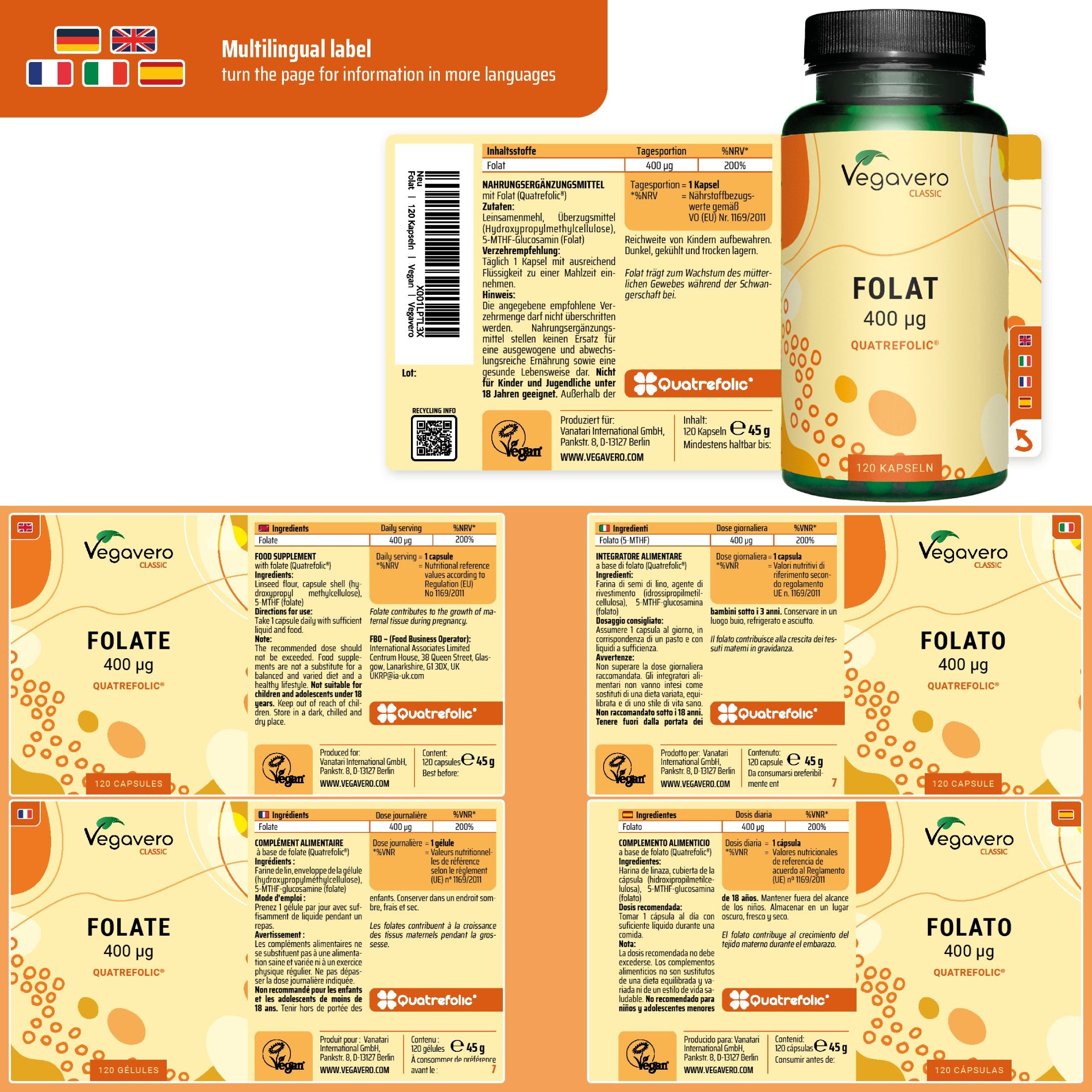 Folat Kapseln