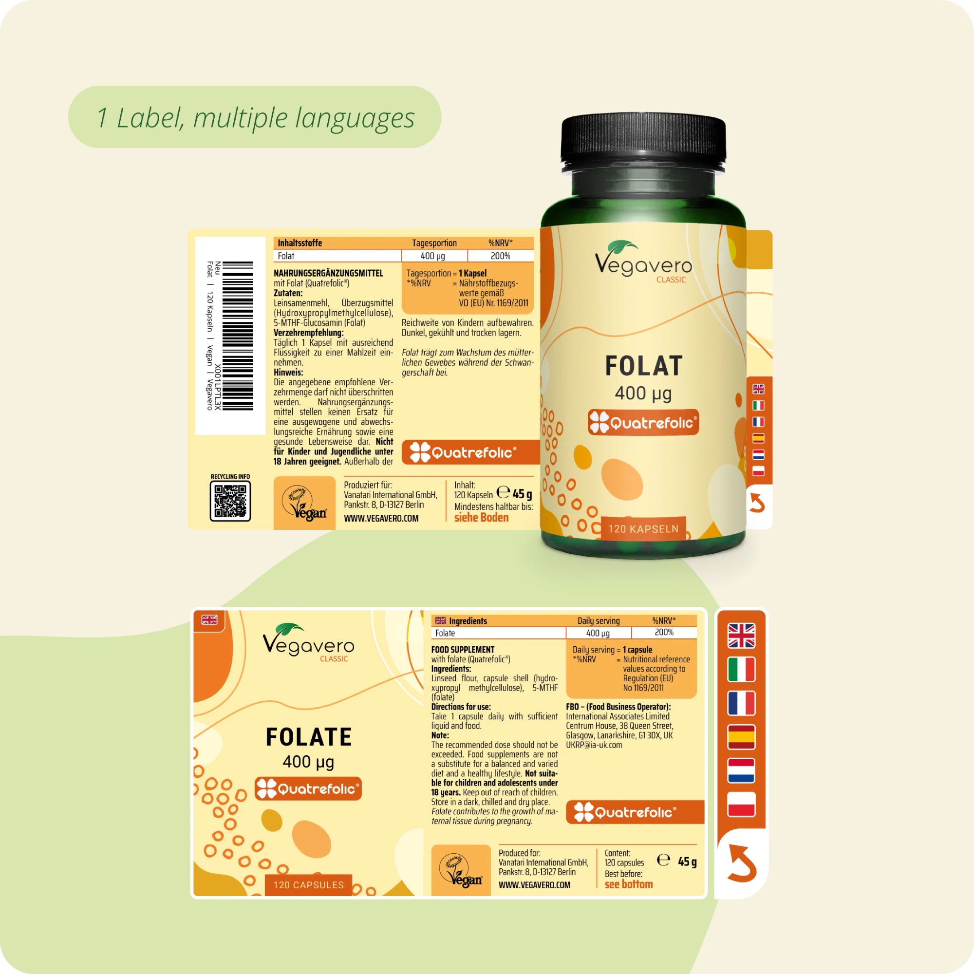 Folat Kapseln