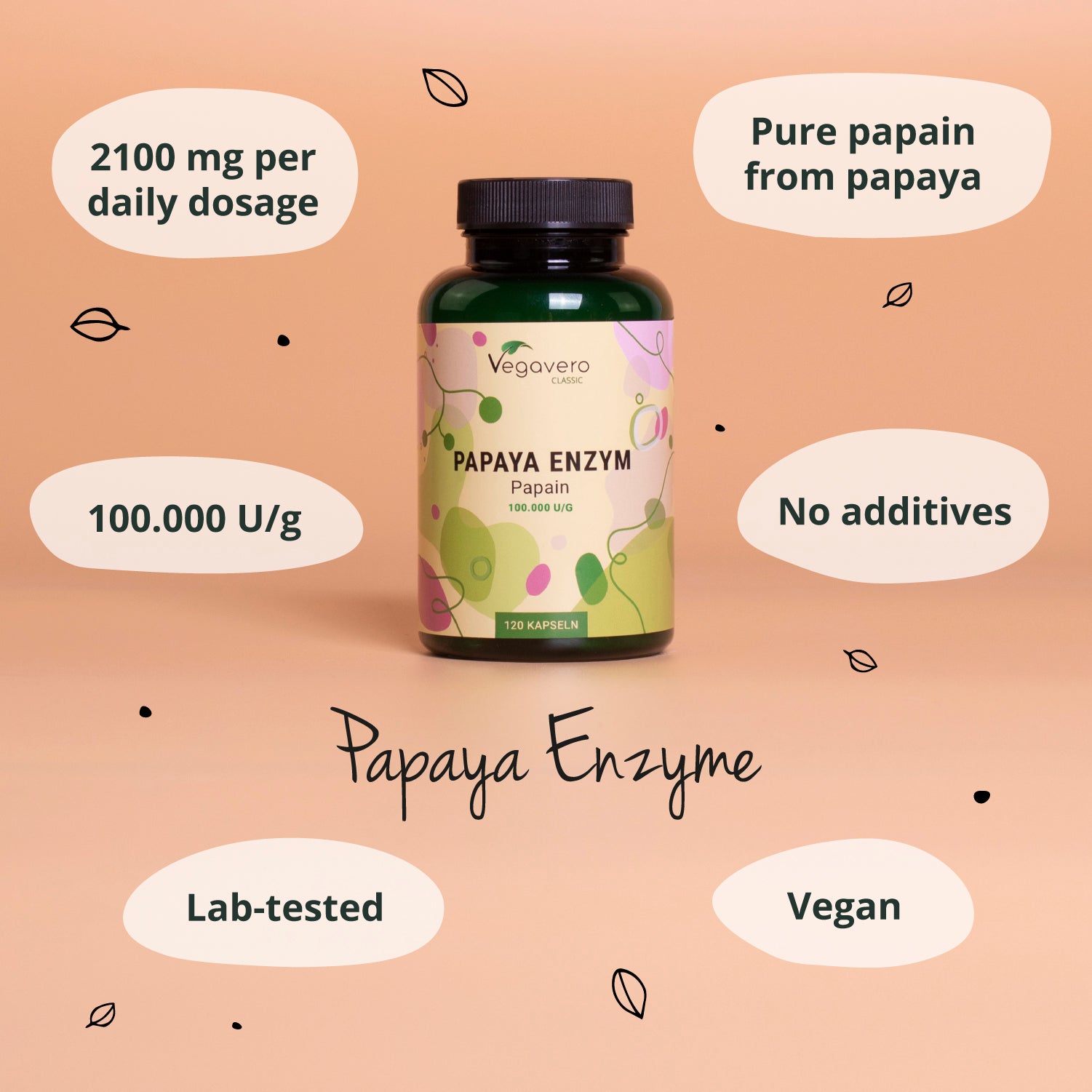 Papaya Enzym Kapseln