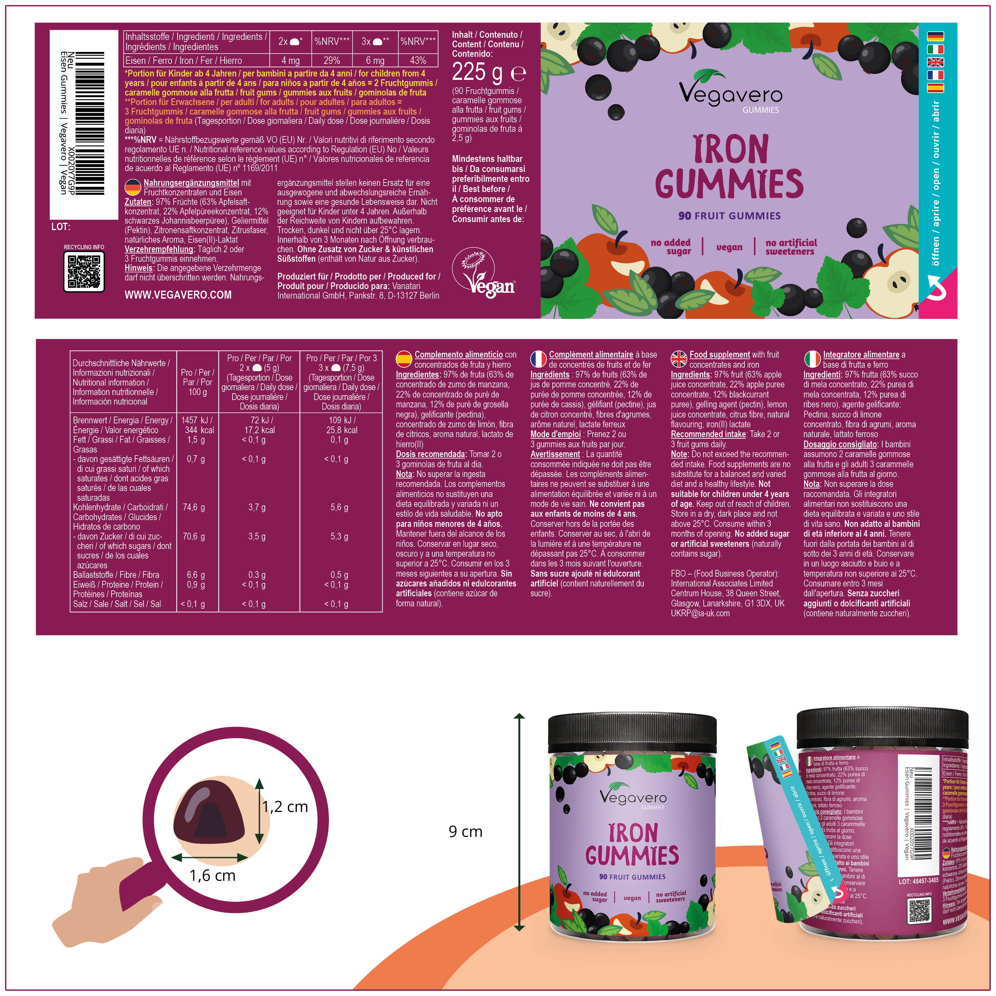 Eisen Gummies