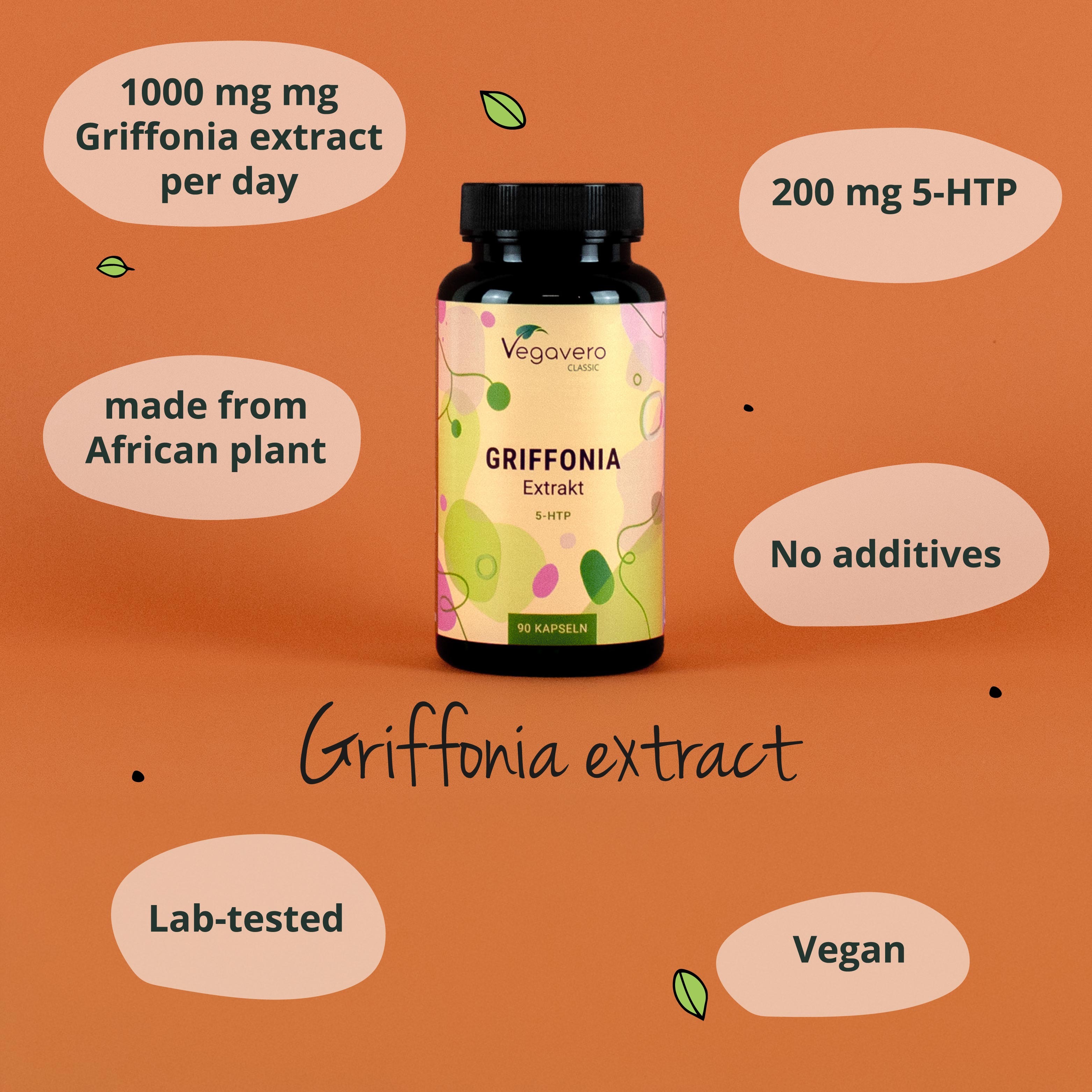 Griffonia Extrakt (5-HTP) Kapseln