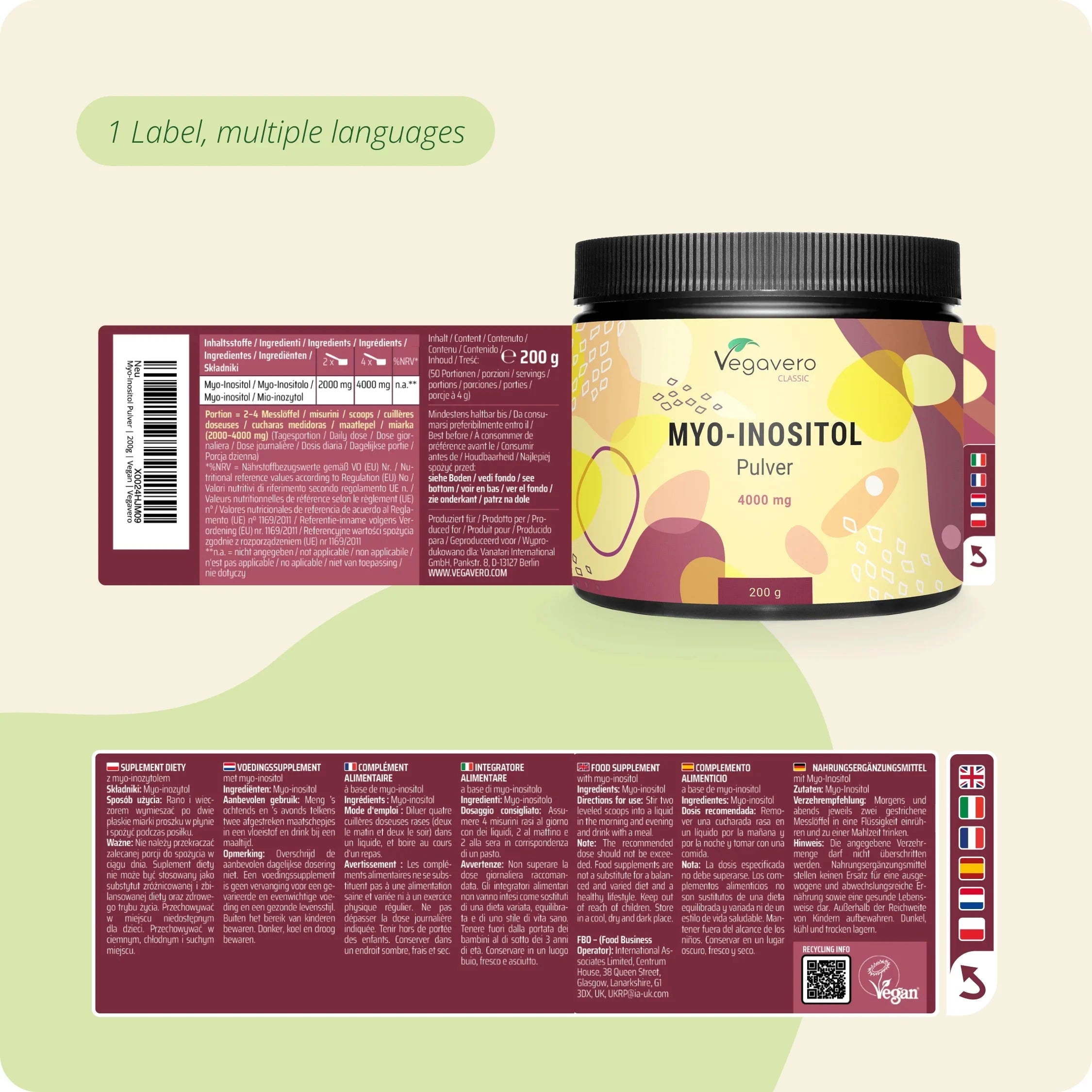 Mio-Inositol en Polvo