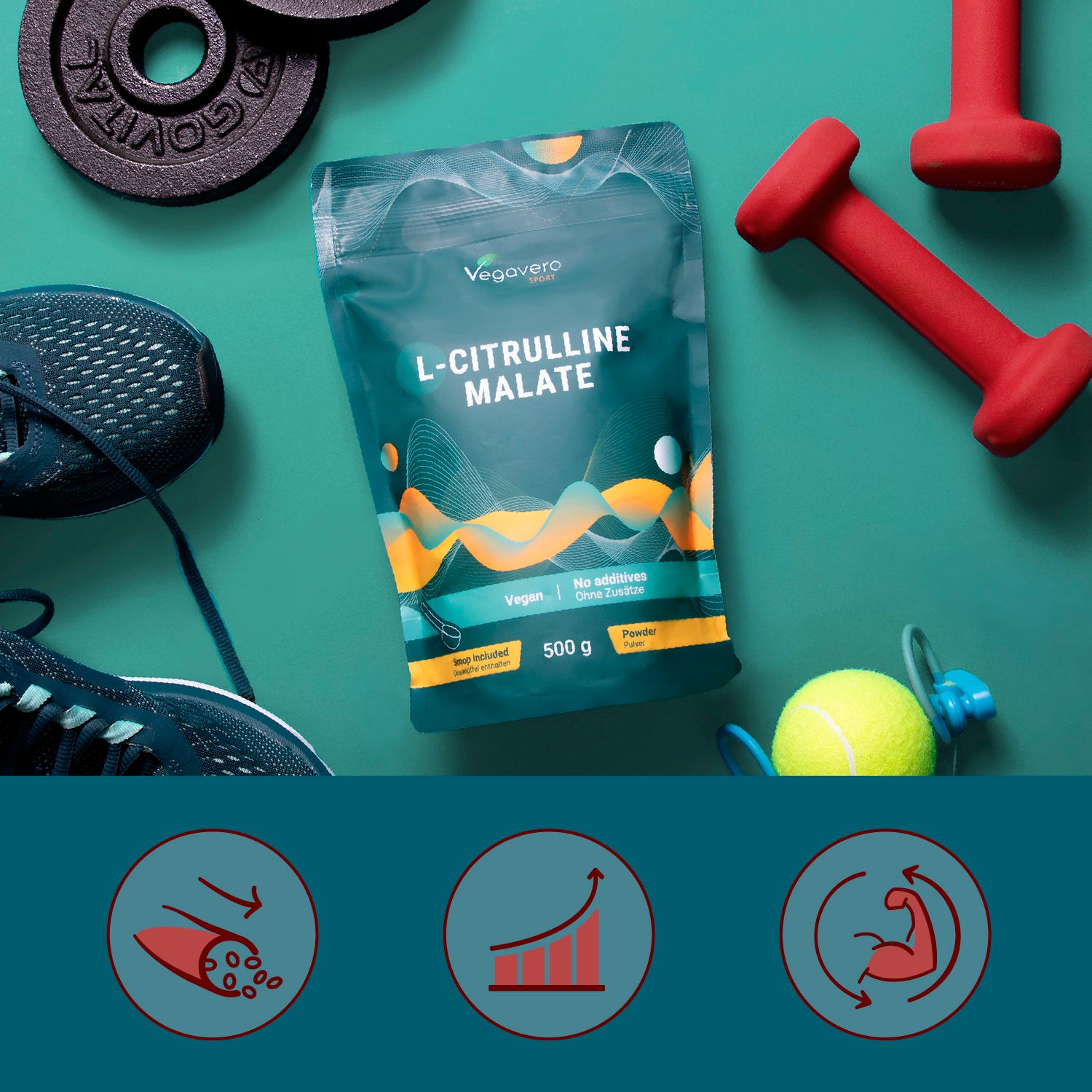 L-Citrulina Malato en Polvo