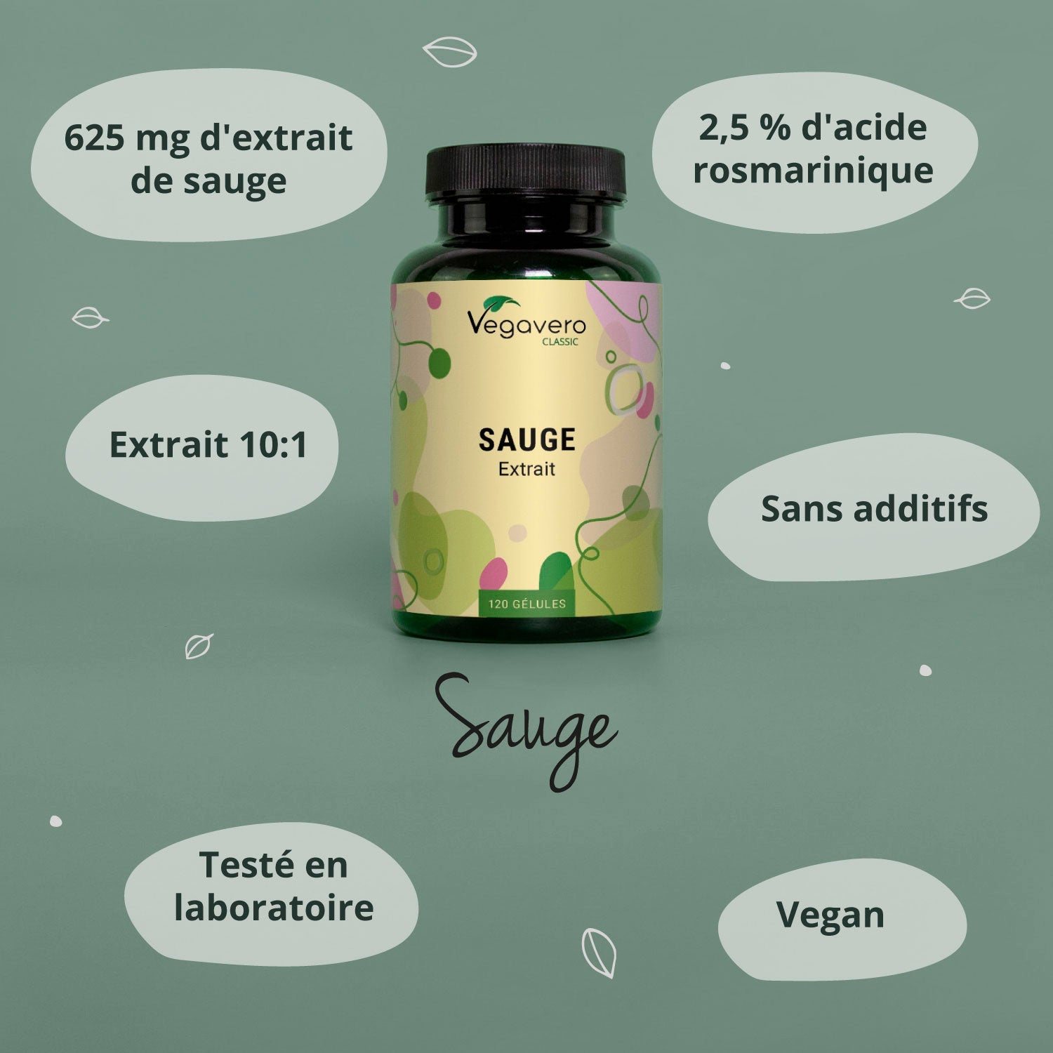 Sauge Extrait Gélules