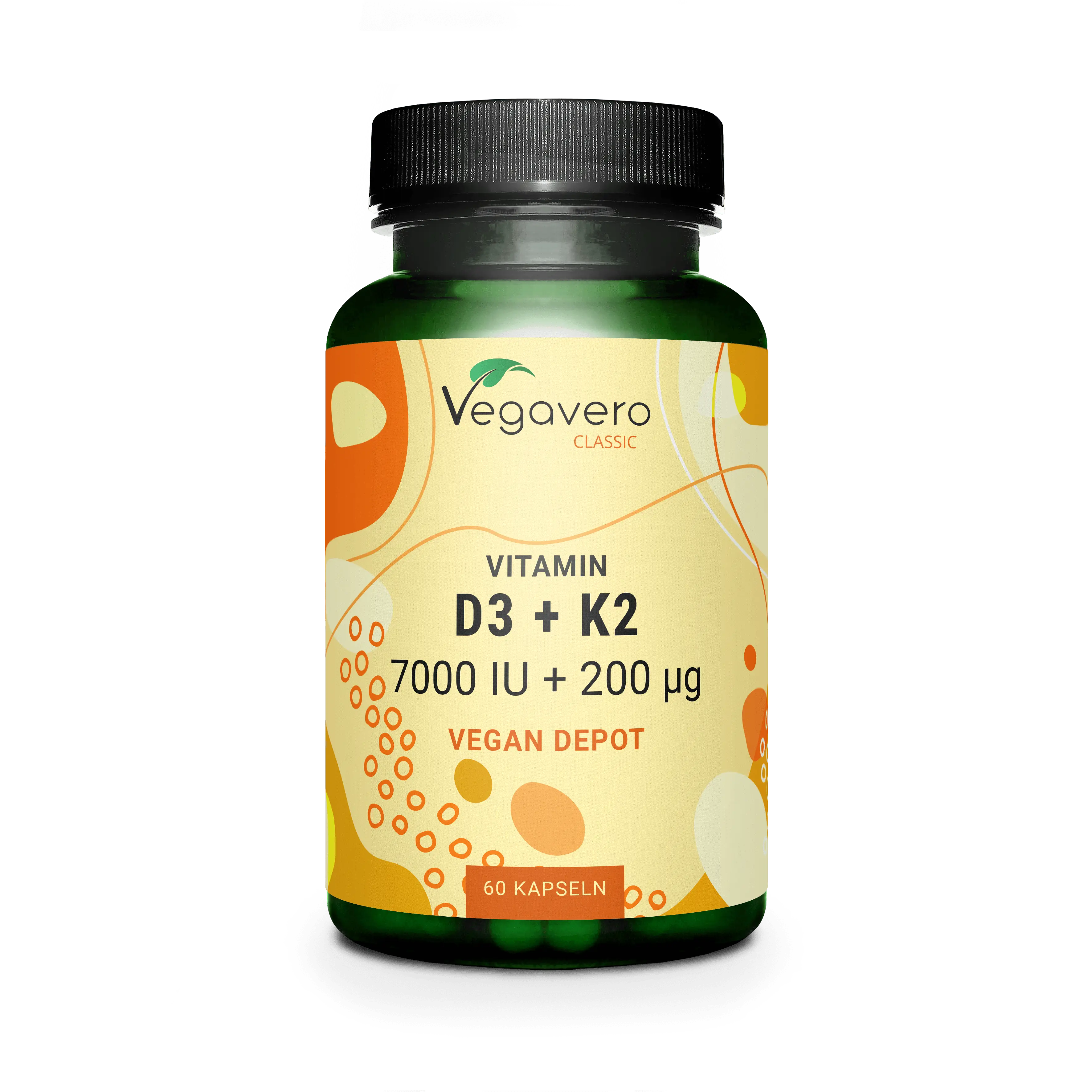 Vitamin D3 + K2 Depot Kapseln