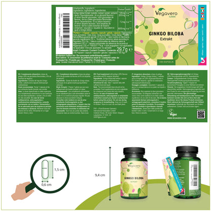 Ginkgo Biloba Extrakt Kapseln