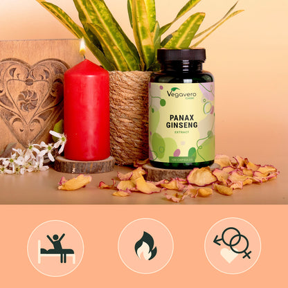 Panax Ginseng Extracto Cápsulas