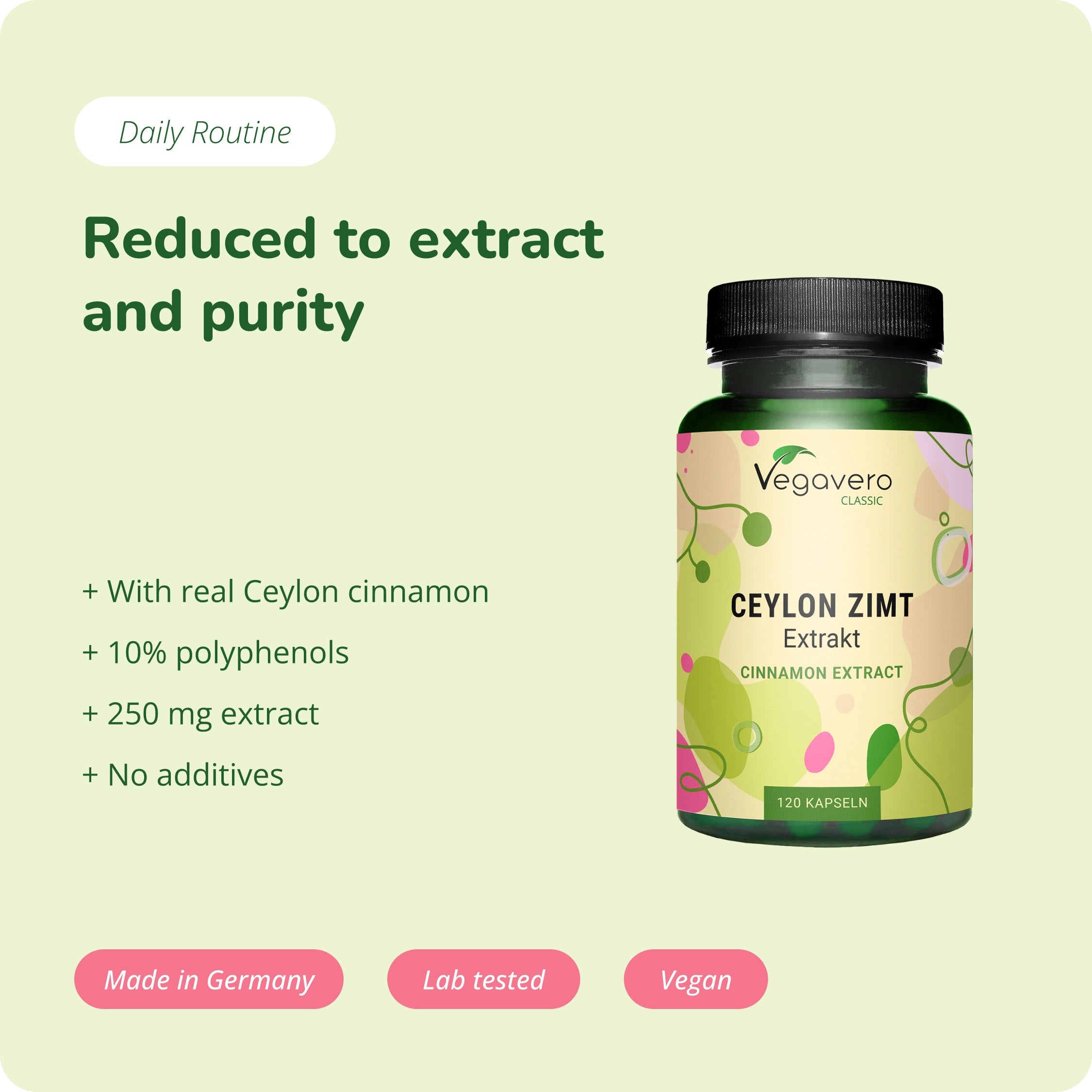 Ceylon Cinnamon Extract Capsules
