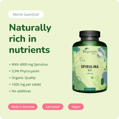 Spirulina Tablets Organic