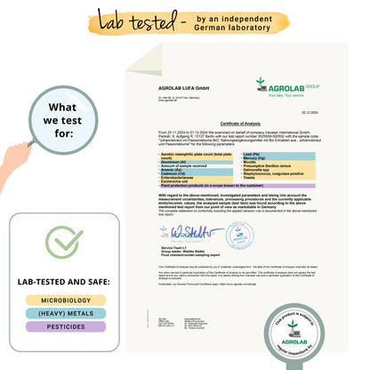 Hipérico + Pasiflora Cápsulas Orgánico