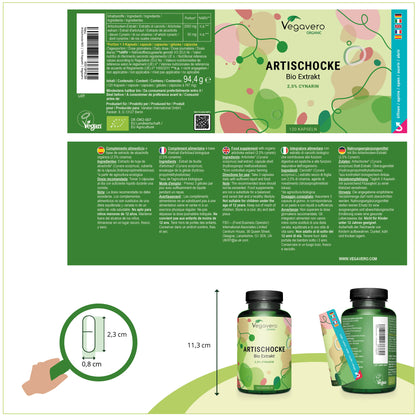 Artischocken Extrakt Kapseln Bio