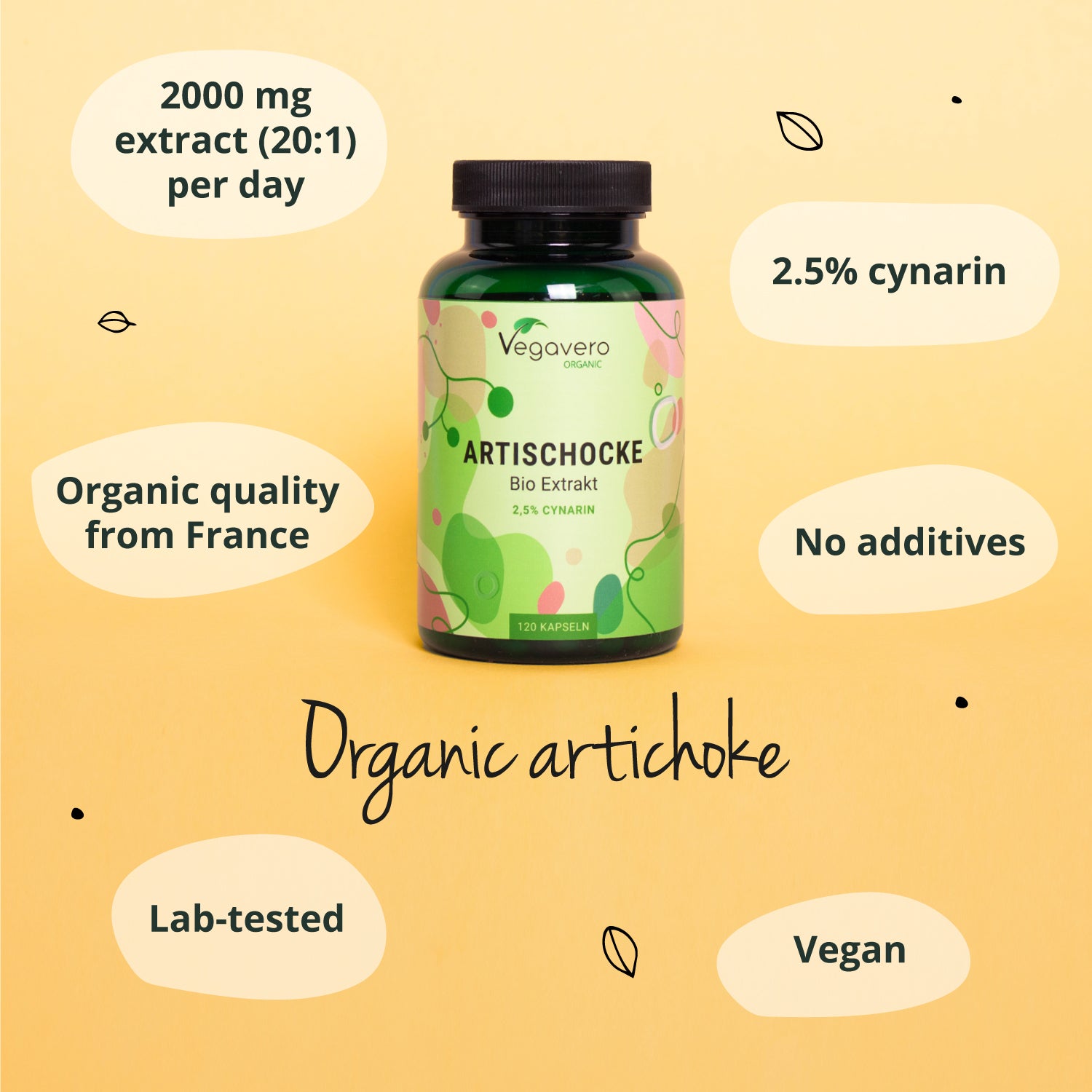 Artischocken Extrakt Kapseln Bio