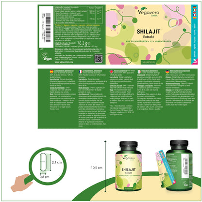Shilajit Extrakt Kapseln