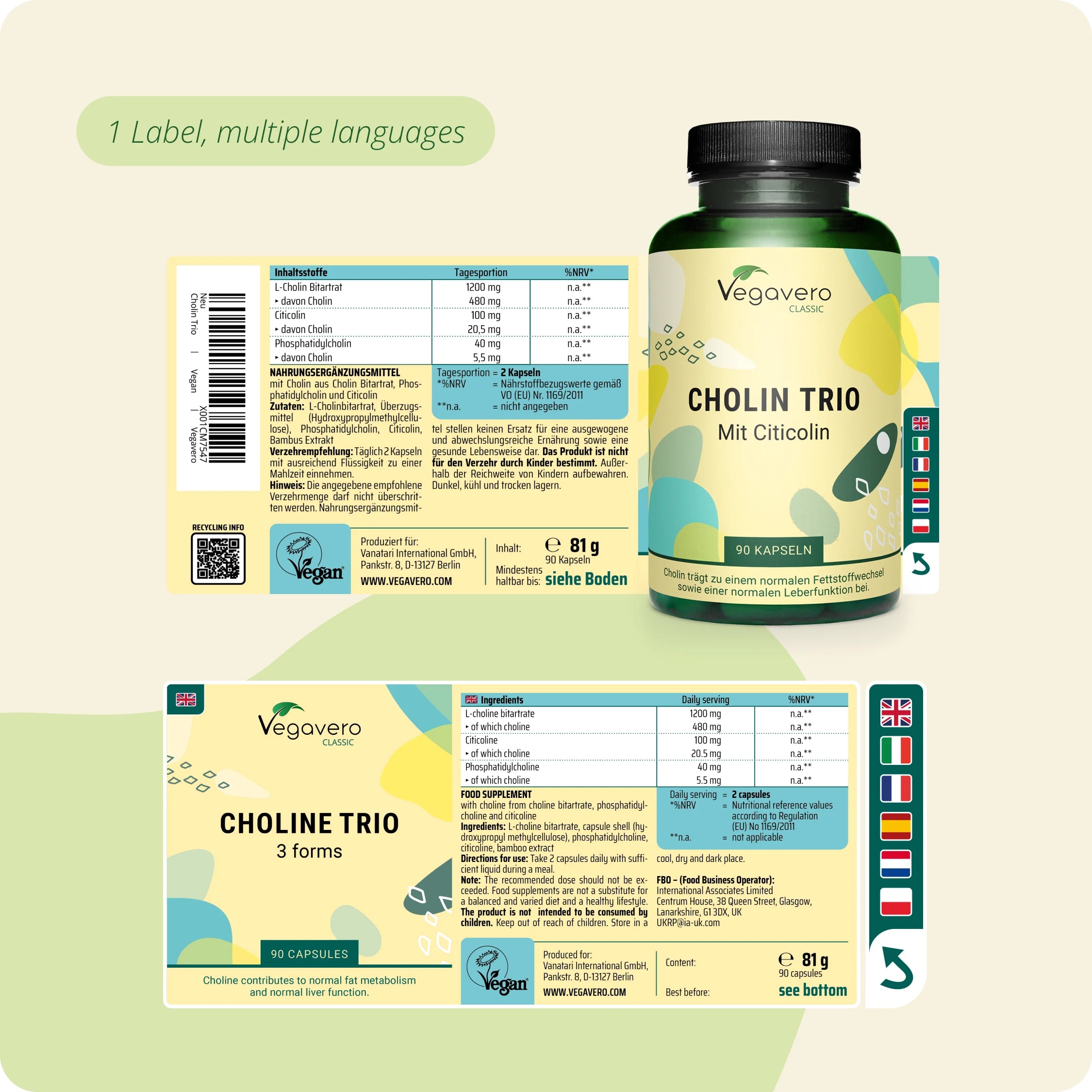 Choline Trio Capsules