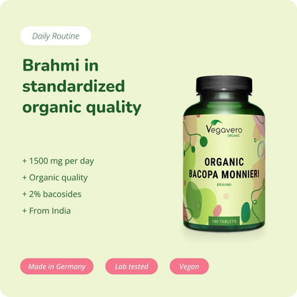 Brahmi Comprimés Bio