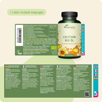 Lecithin Oil Capsules Organic