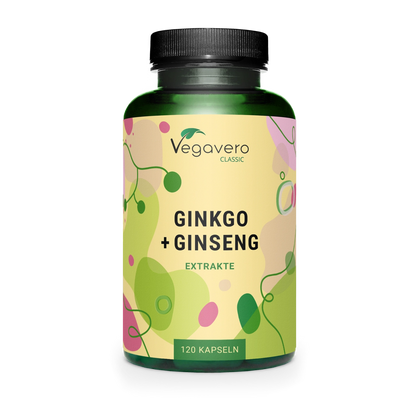 Ginkgo + Ginseng Extrakt Kapseln