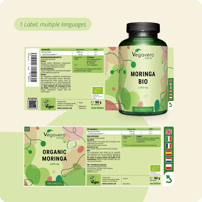 Moringa Oleifera Tablets Organic