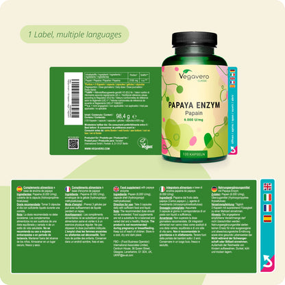Papaya Enzyme Capsules