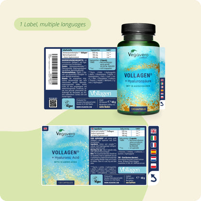 Vollagen + Hyaluronic Acid Complex Capsules