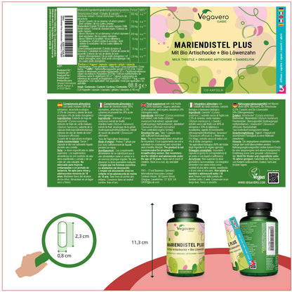 Mariendistel Plus Kapseln