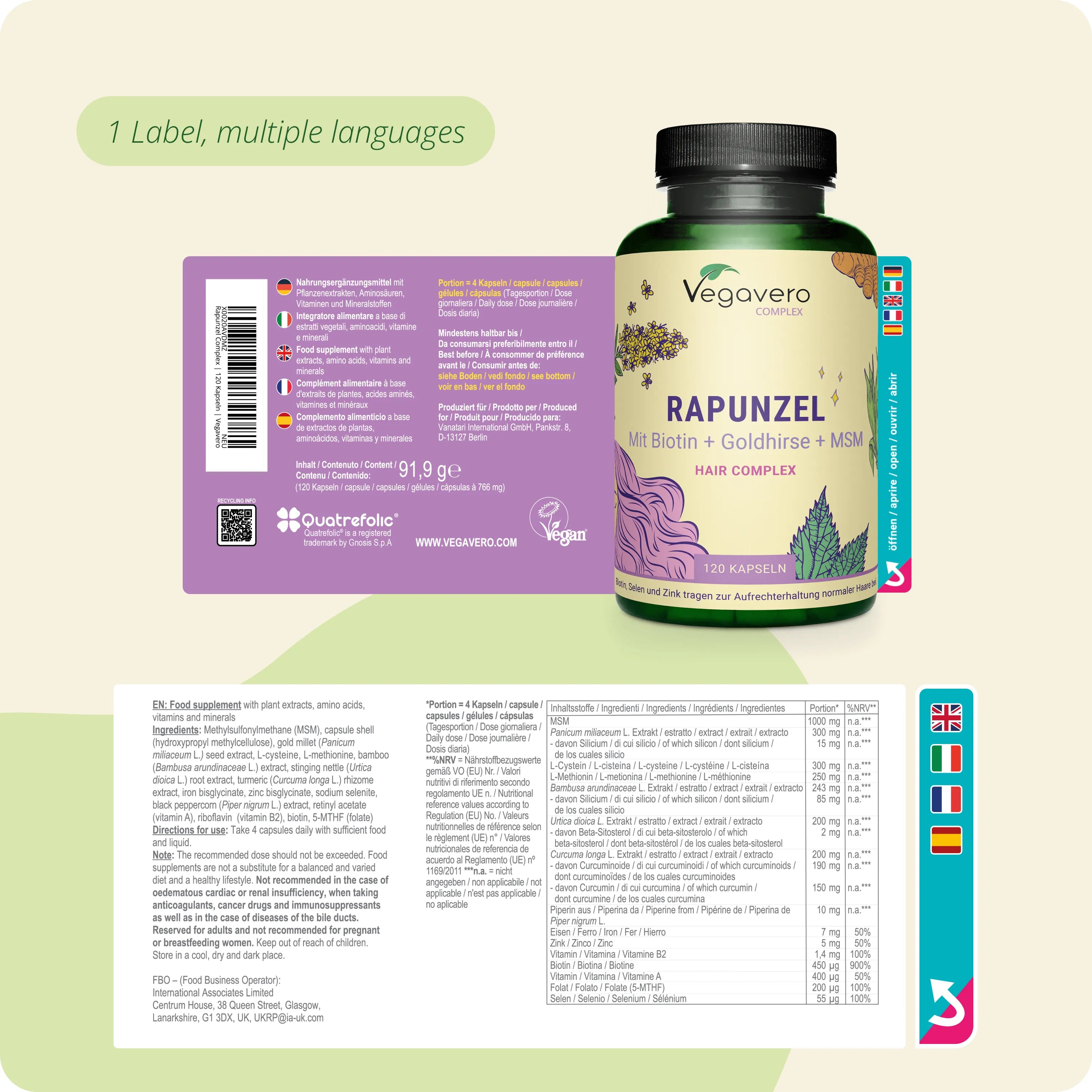 Rapunzel Complex Kapseln