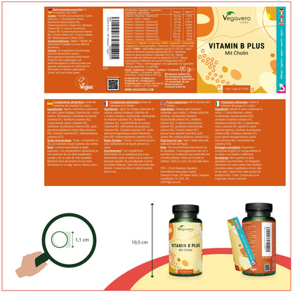 Vitamin B Plus Tabletten