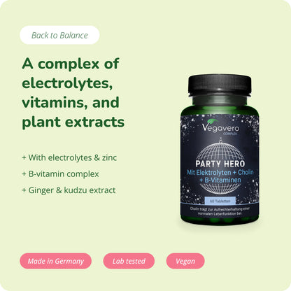 Party Hero Complex Tabletten