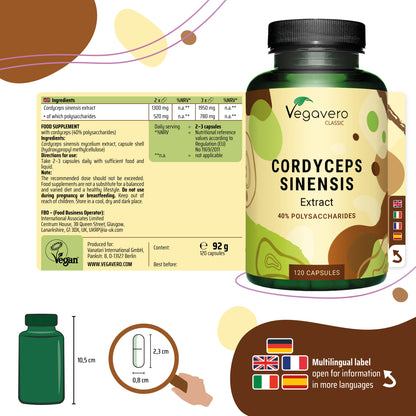 Cordyceps Sinensis Extrakt Kapseln